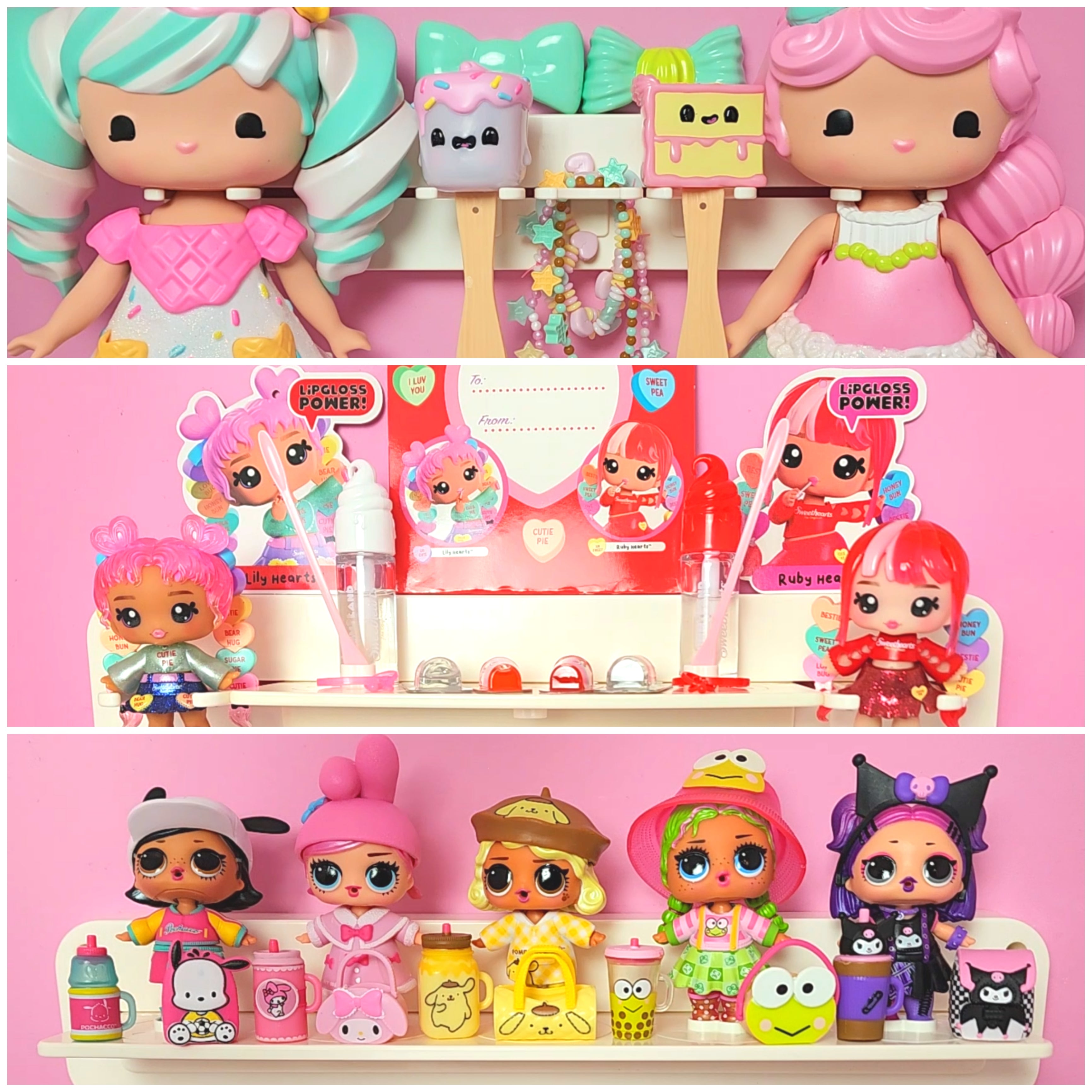 3 Customizable Display Shelves (ABS Plastic) Sample Unit – Display